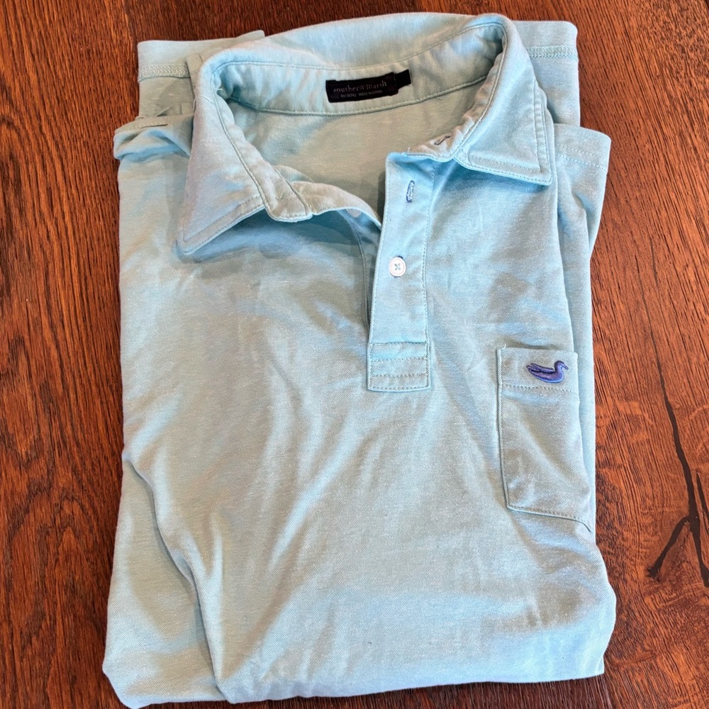 Southern marsh polo‎ light blu